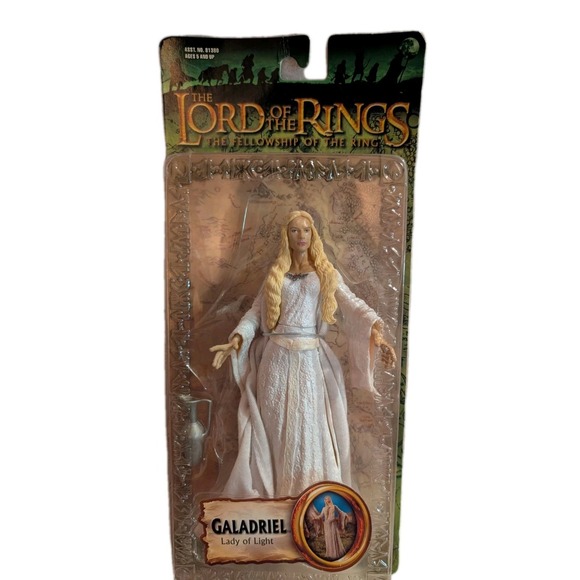 Marvel Toys Other - LOTR Fellowship of the Ring Galadriel Lady of Light VTG Figure Toy Biz 2003 New